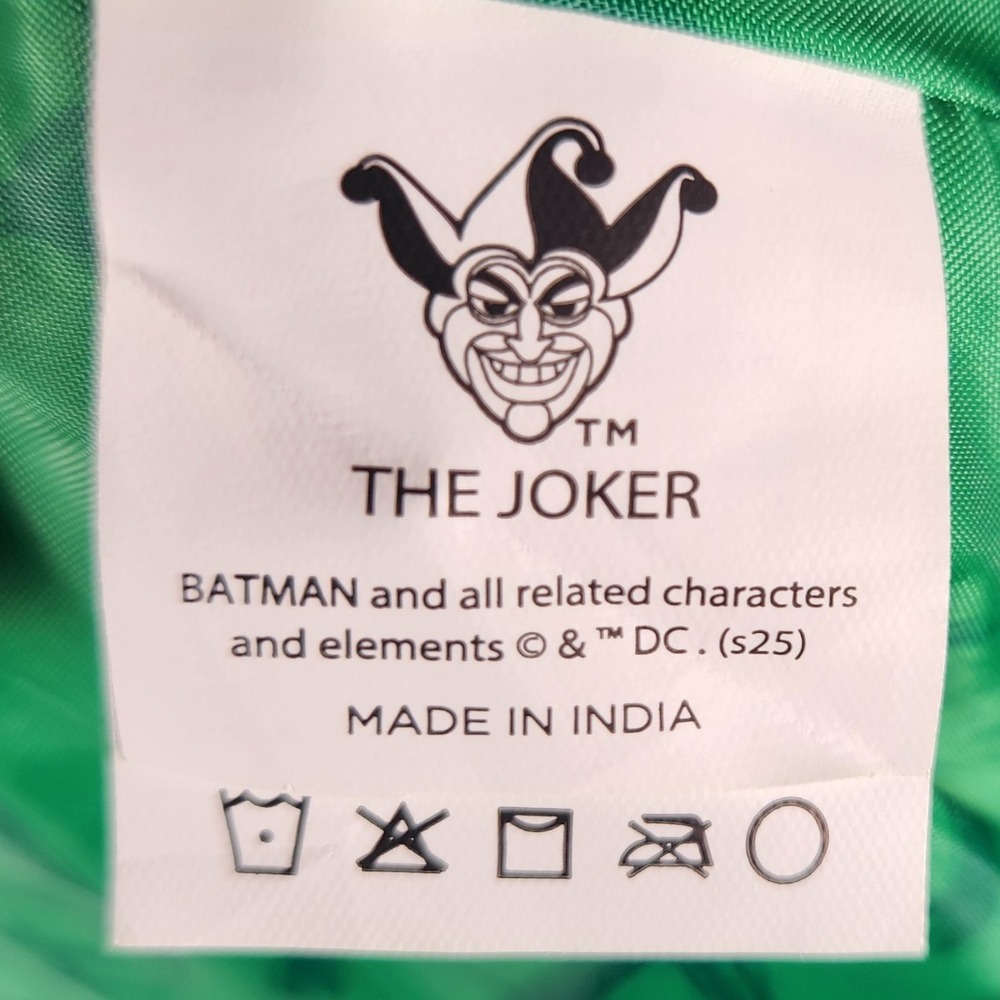Spirit The Joker Blazer Mens XL Purple Excellent Pinstripe Cosplay Suit Jacket - Picture 5 of 10